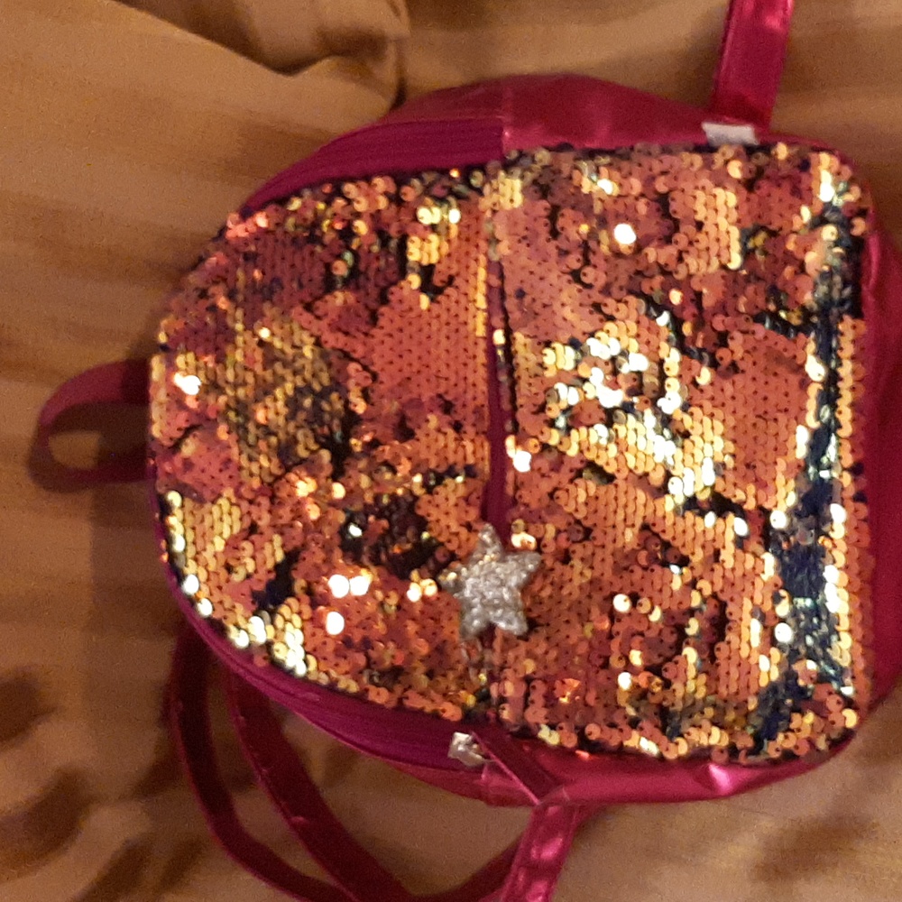 Kids Small Sequin Backpack-Nice! - image 1